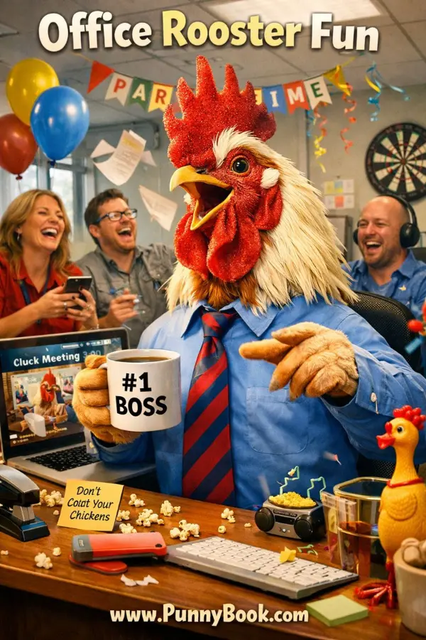 Office Rooster Fun