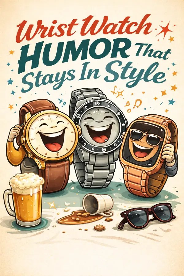 Wrist Watch Humor That Stays In Style
