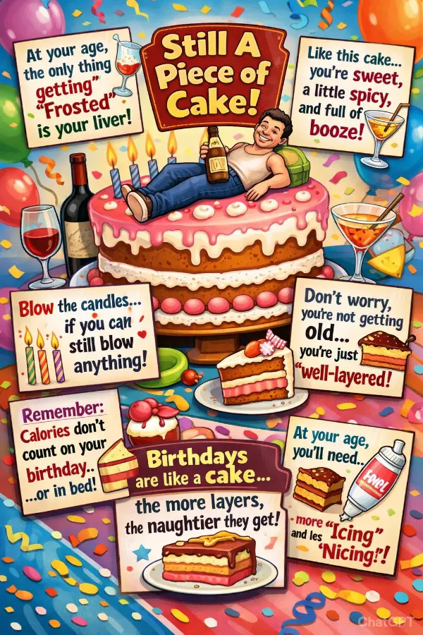 Birthday Puns for Adults