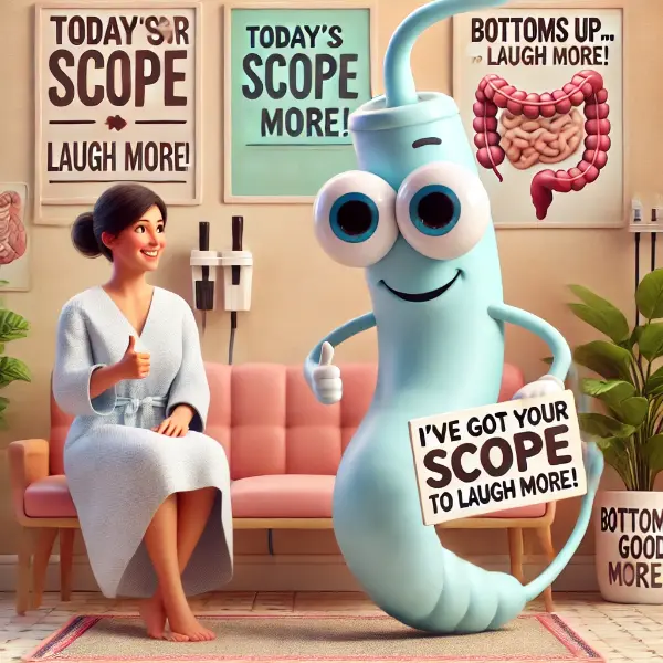 Playful Jokes for Colonoscopy Day