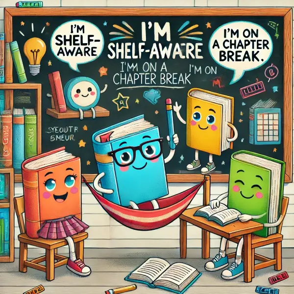 Clever book puns for students