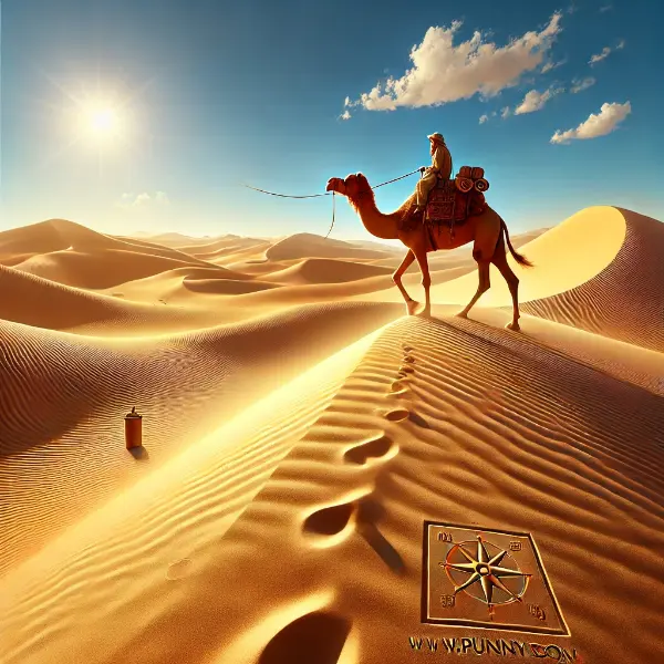 Desert adventures with camels