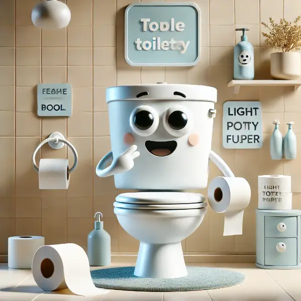 Potty themed humor for social shares