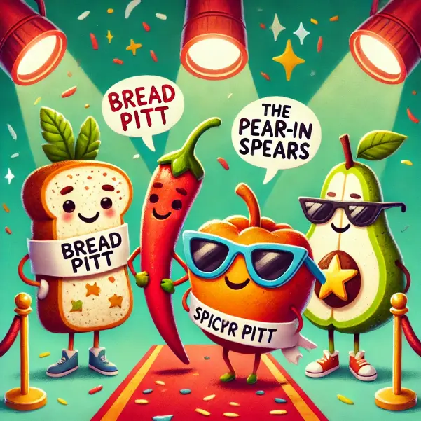 Food Inspired Famous Puns