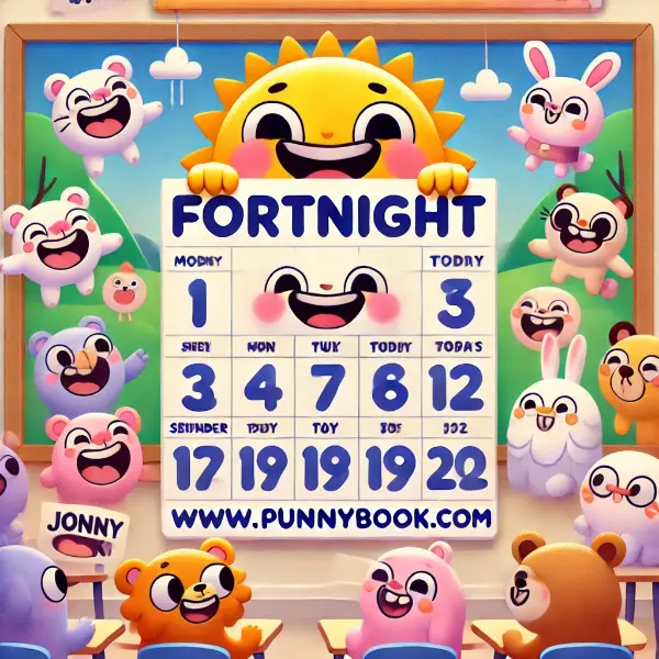 Cute fortnight themed humor for kids