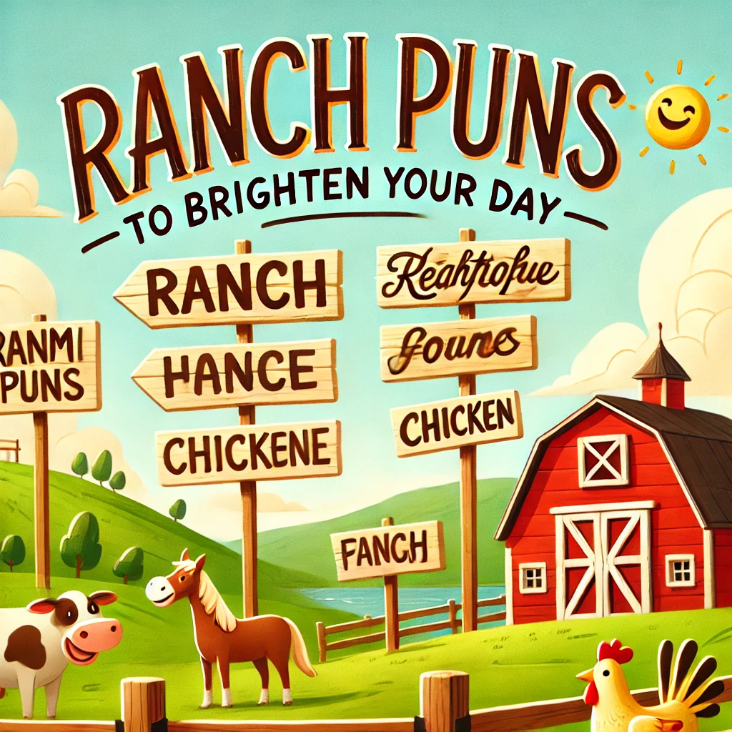 Ranch Puns To Brighten Your Day