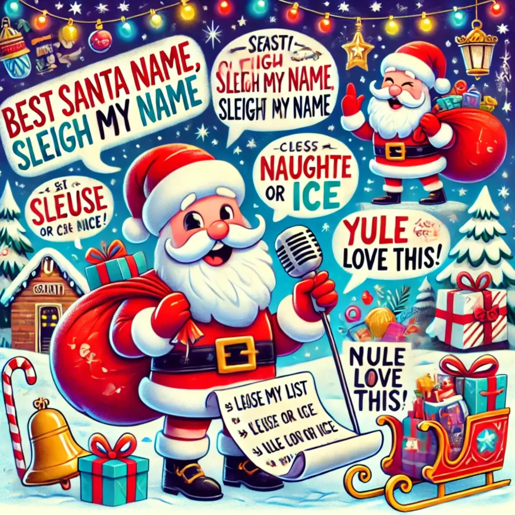 Best Santa Claus puns