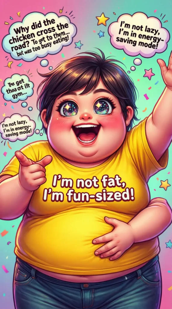 Fun Fat Jokes For Social Sharing