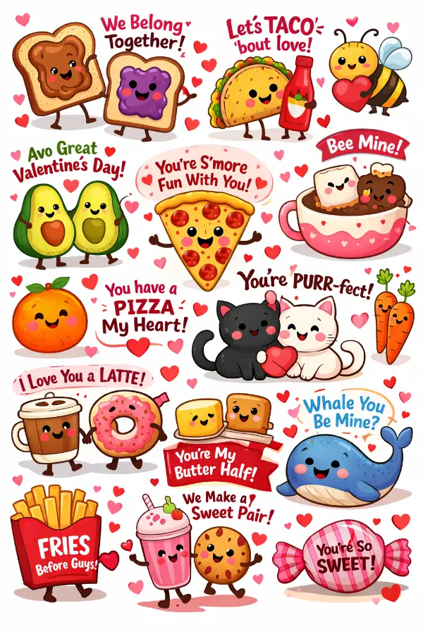 Funny Valentine’s Day Puns for Couples