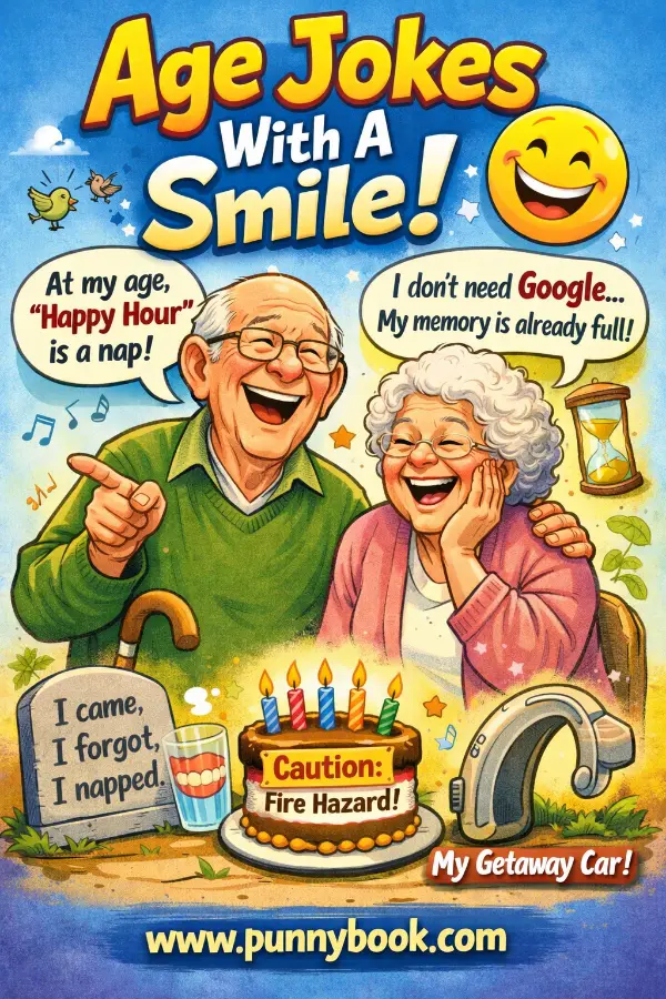 Age Jokes With A Smile
