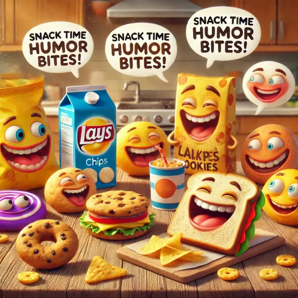 Snack Time Humor Bites