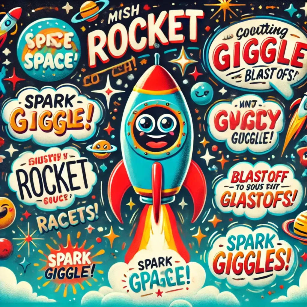 Clever rocket sayings that spark giggles