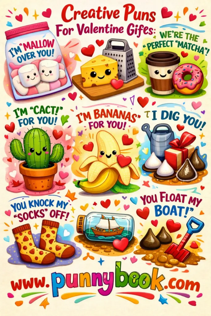 Creative Puns For Valentine Gifts