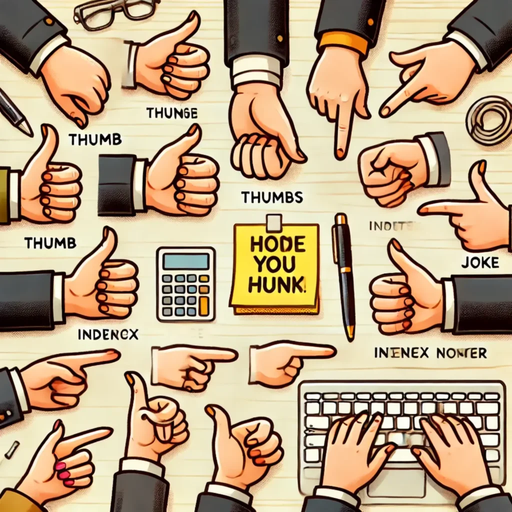 Office Friendly Finger Puns