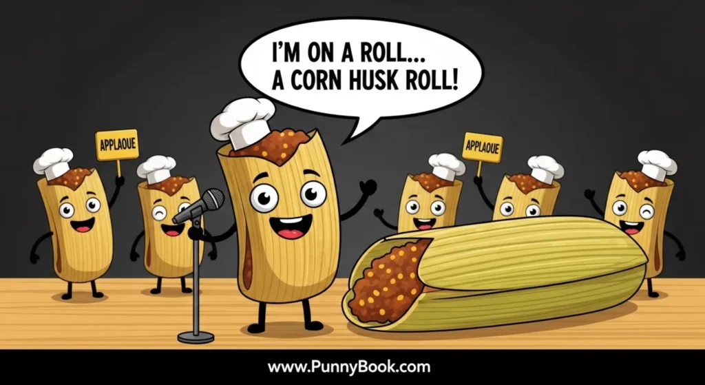 Clever Tamale Humor For Foodies