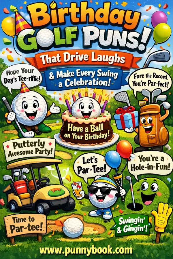 Birthday Golf Puns