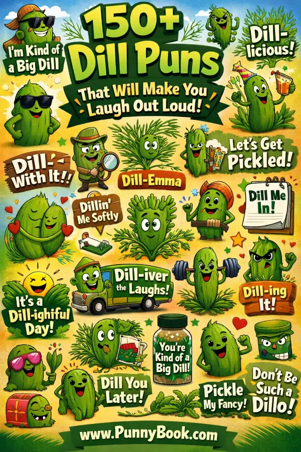 150+ Dill Puns That Will Make You Laugh Out Loud