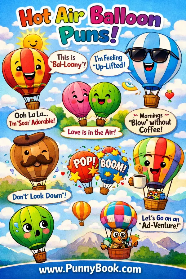 Hot Air Balloon Puns