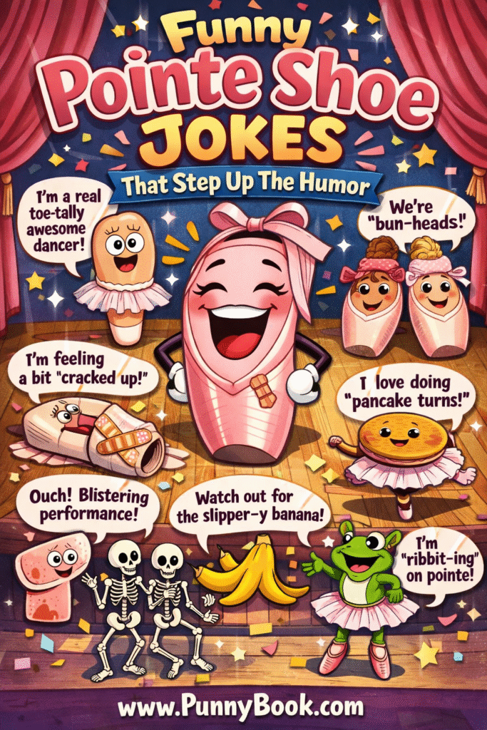 Funny Pointe Shoe Jokes That Step Up The Humor
