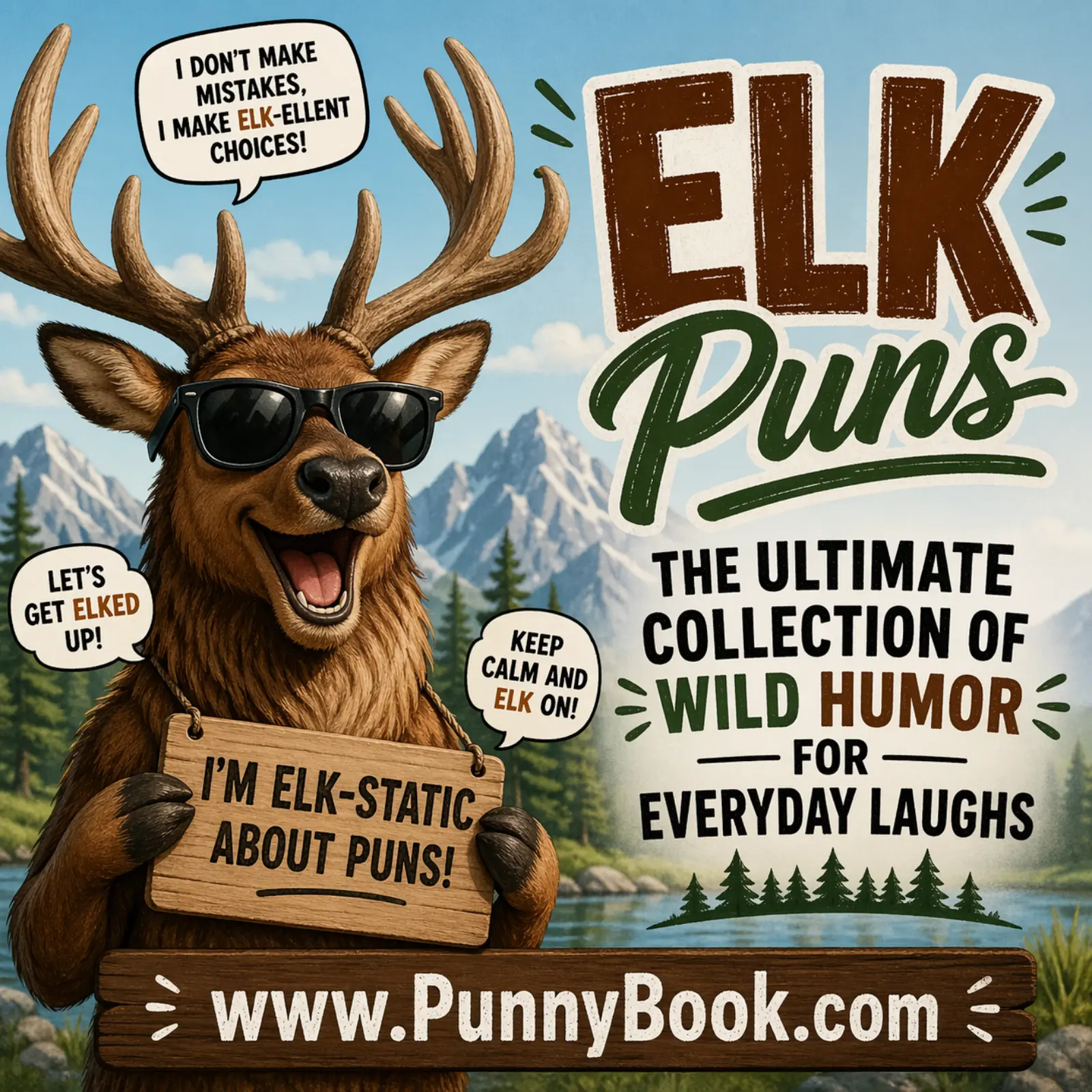 Elk Puns The Ultimate Collection of Wild Humor