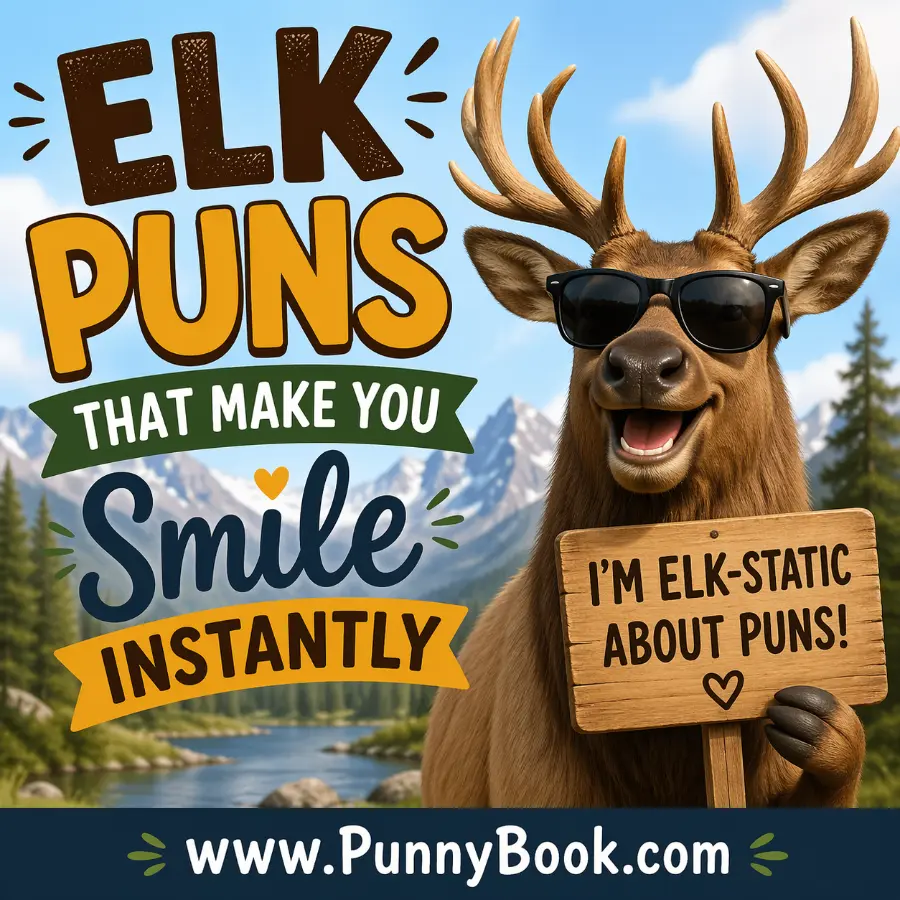 Elk Puns That Make You Smile Instantly
