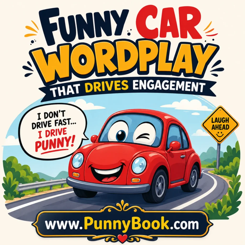 Funny Car Wordplay That Drives Engagement