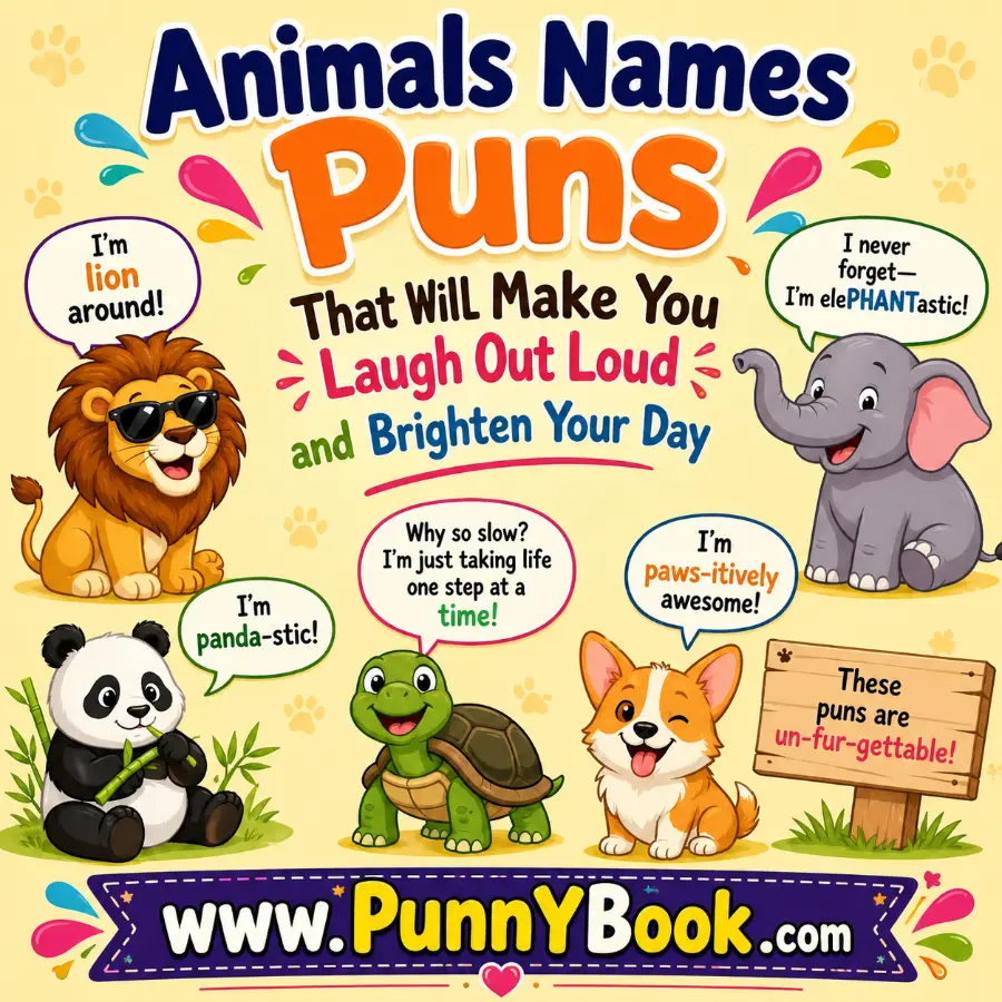 Animals Names Puns