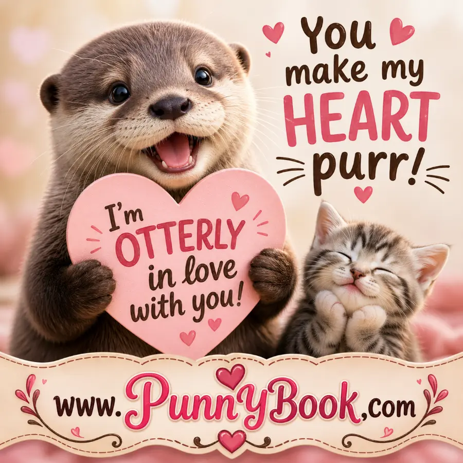 Cute Animal Wordplay That Melts Hearts