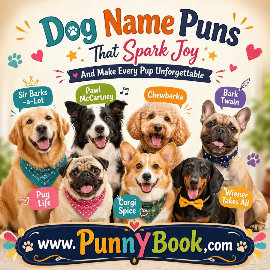 Dog Name Puns