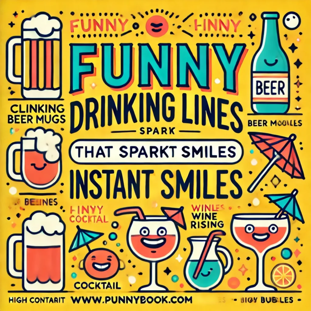 Funny Drinking Lines That Spark Instant Smiles