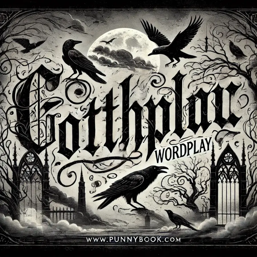 Gothic Wordplay With Poe Style