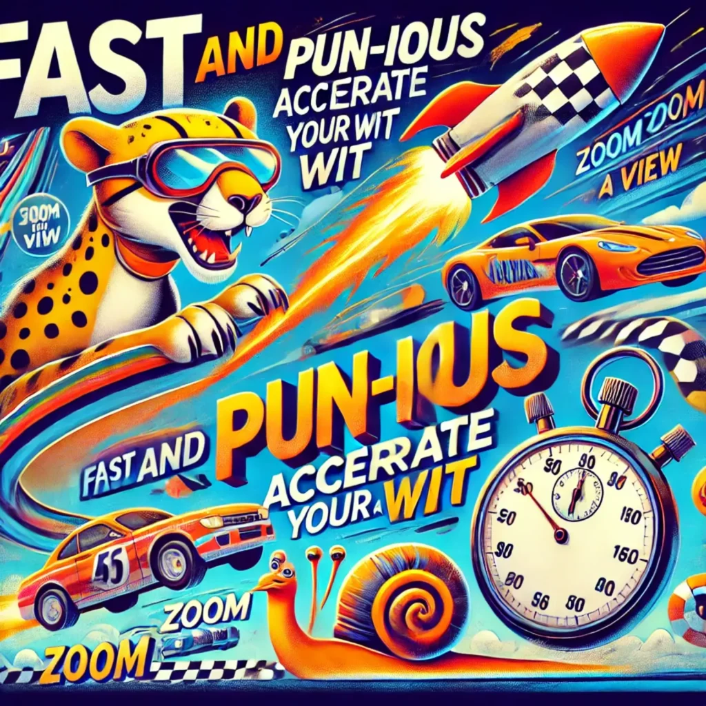 Speed Inspired Puns That Accelerate Fun