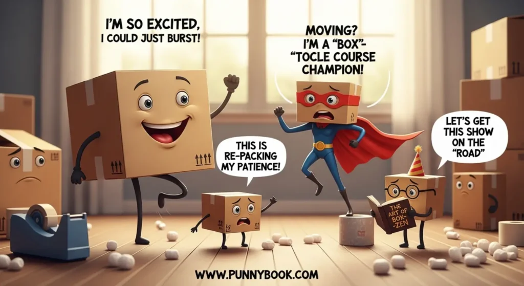Funny Moving Box Puns That Keep Things Light