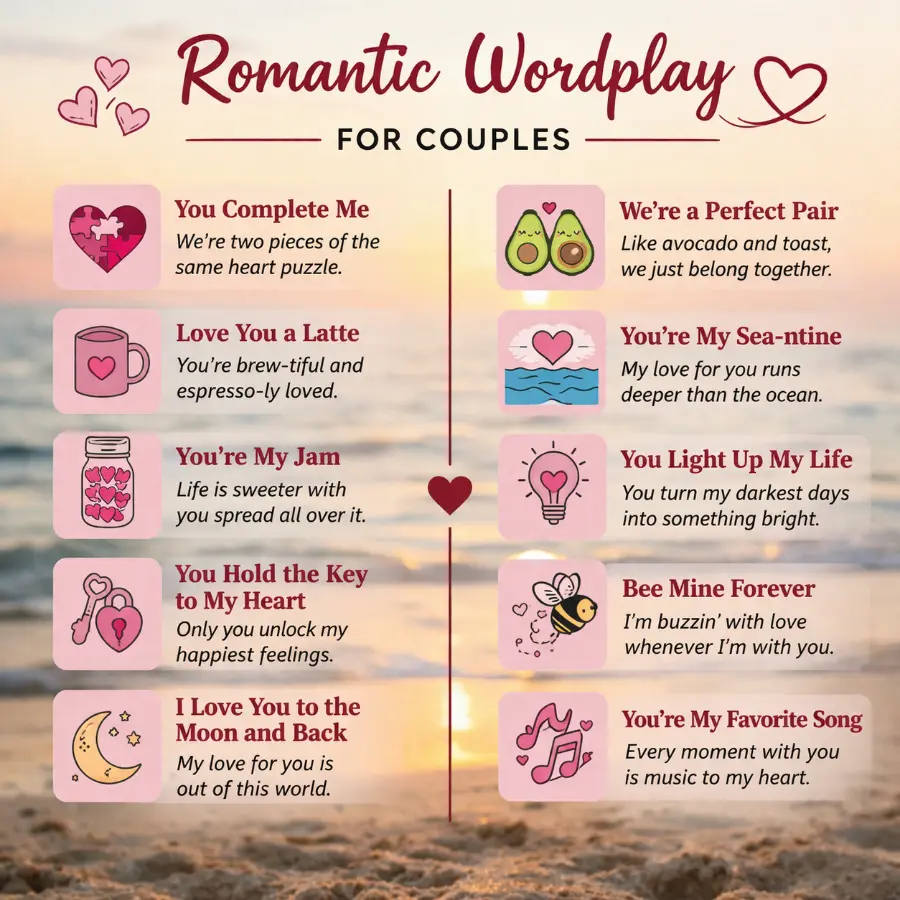 Romantic Wordplay For Couples