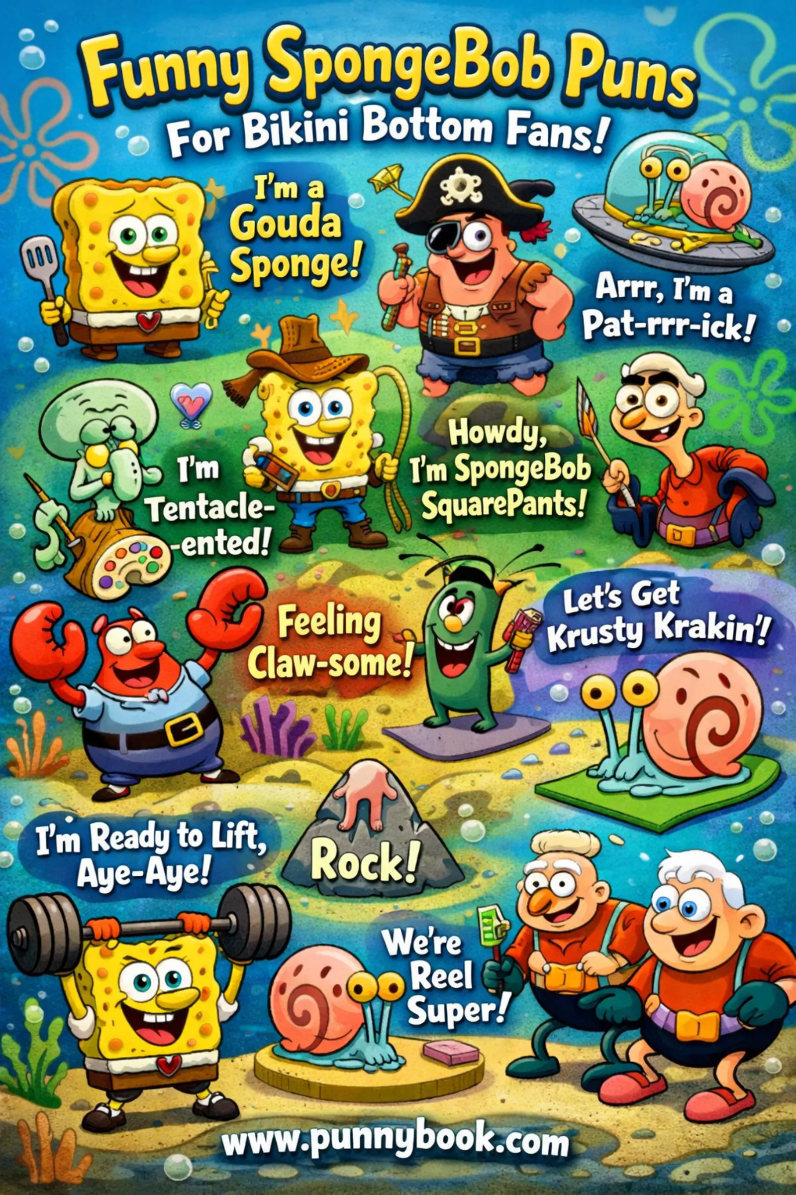 Funny SpongeBob Puns For Bikini Bottom Fans