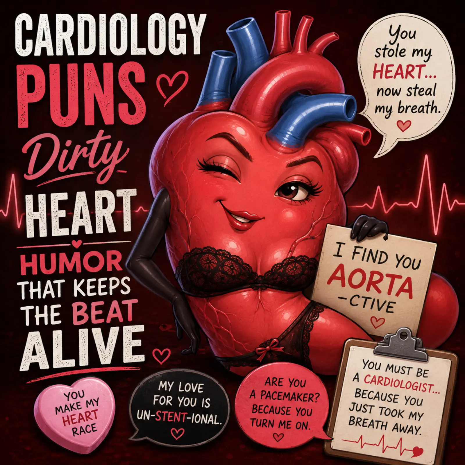 Cardiology Puns Dirty