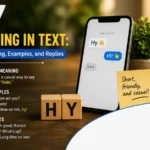 hy Meaning in Text