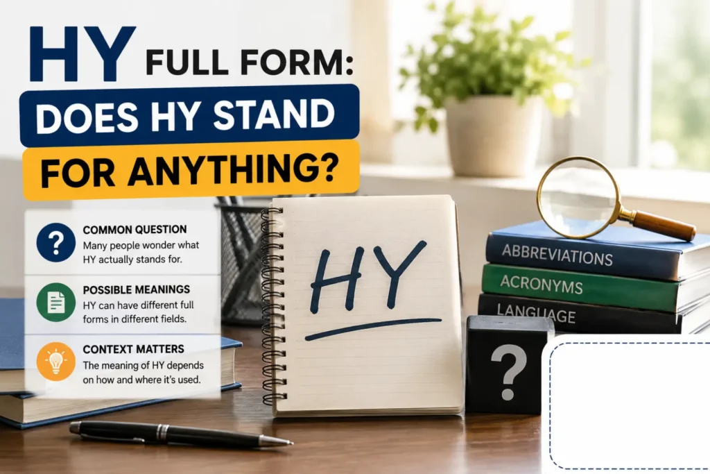 hy Full Form: Does hy Stand for Anything?