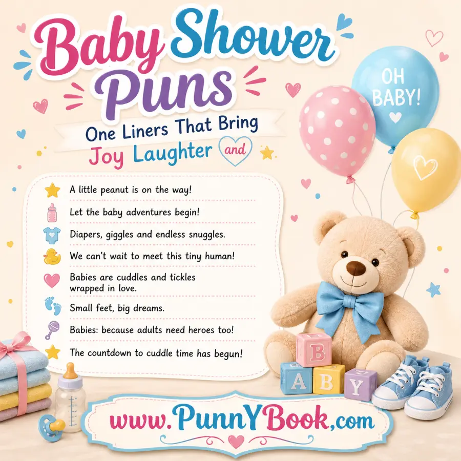 Discover baby shower puns one liners