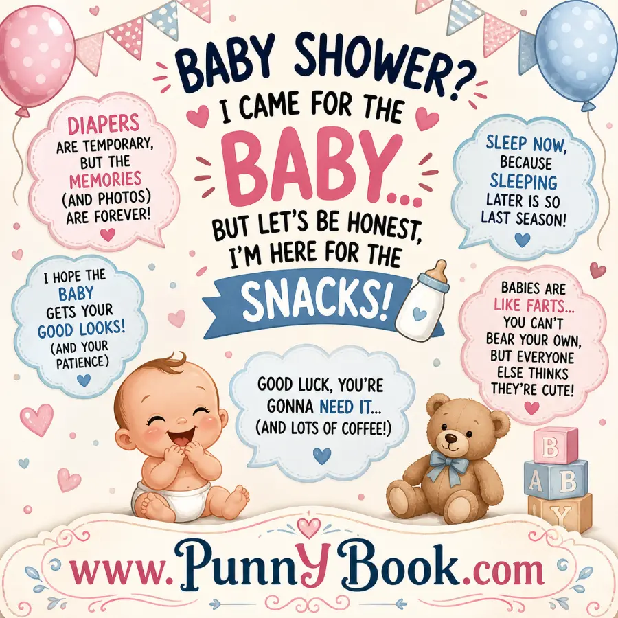 Creative baby shower puns for unique celebrations