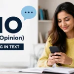 IMO Meaning in Text Explained