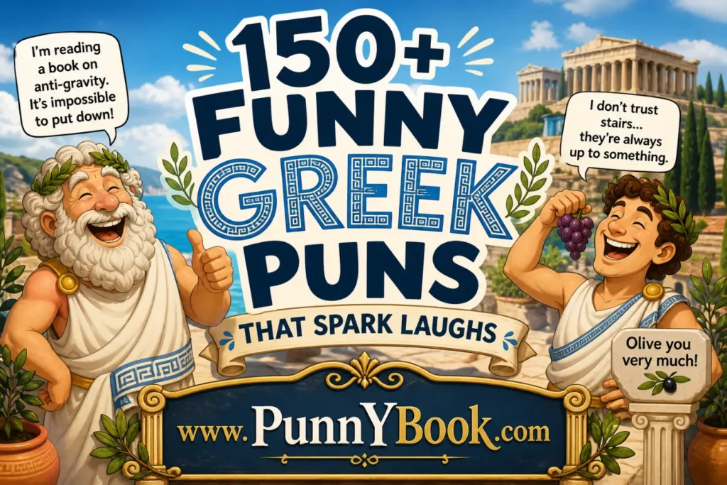 Greek Puns One Liners