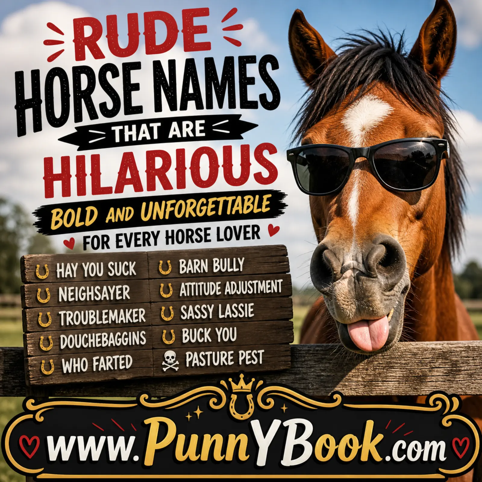 Rude Horse Names