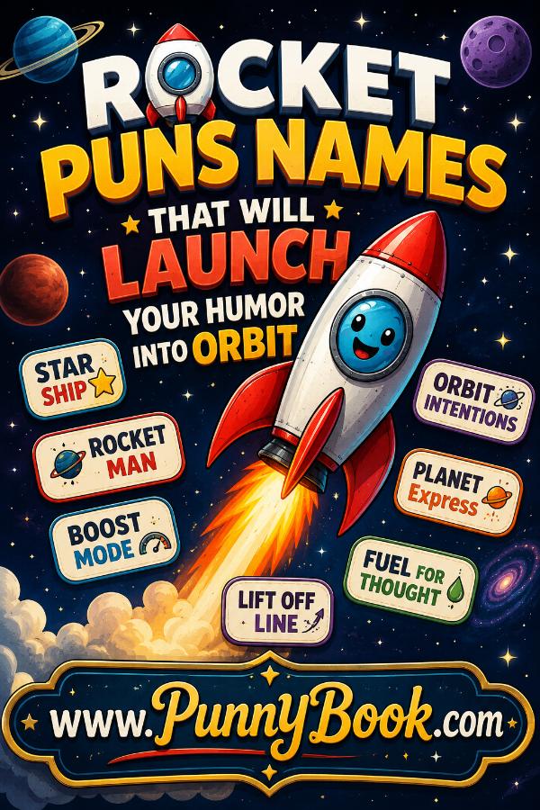 Rocket Puns Names That Will Launch Your Humor Into Orbit