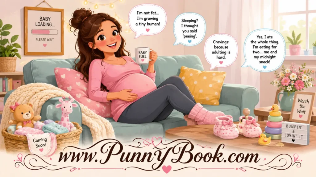 Cute Baby Bump Humor
