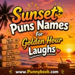 Sunset Puns Names