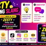 Zesty Meaning Slang