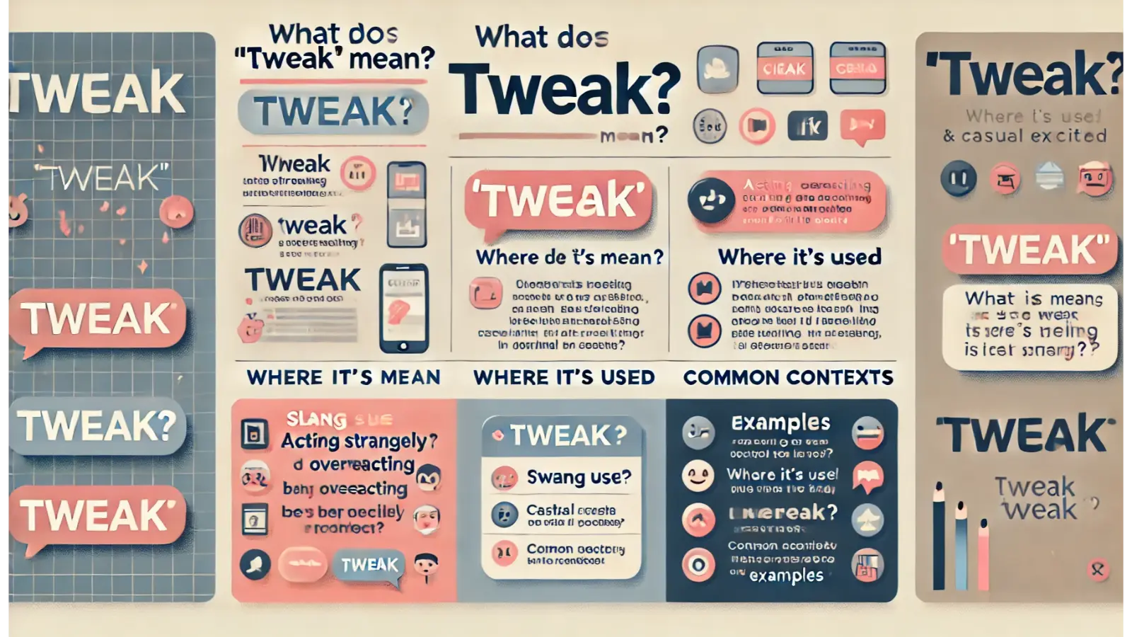 tweak meaning slang